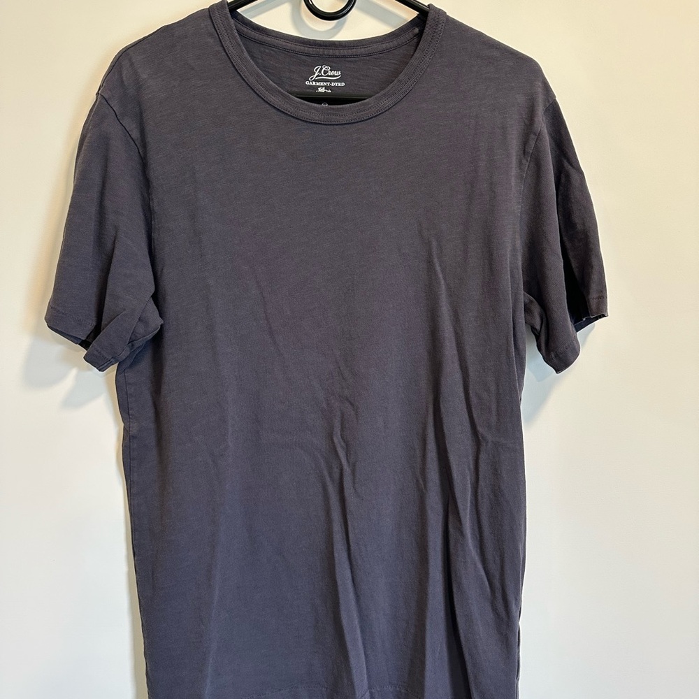 J. Crew Men's Charcoal T-Shirt